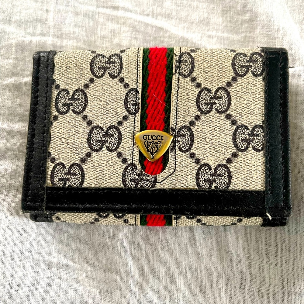 Vintage Gucci Monogram Wallet